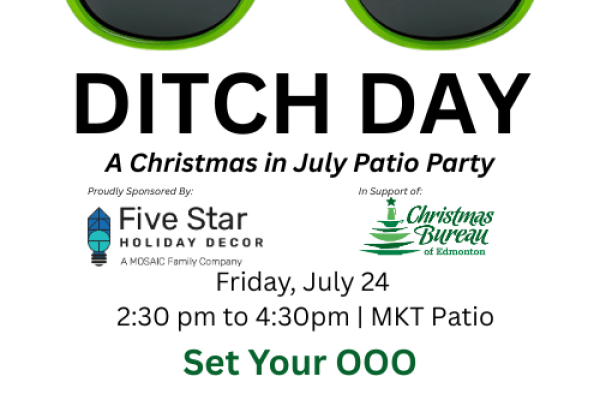 Ditch Day: A Christmas in July Patio Party